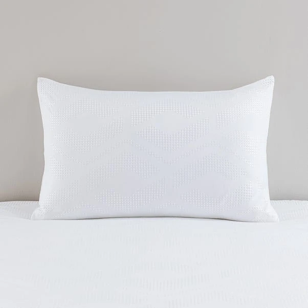 Croston Waffle White Duvet Cover And Pillowcase Set 22 Croston Waffle White Duvet Cover And Pillowcase Set - Image 20