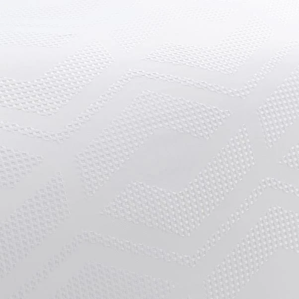 Croston Waffle White Duvet Cover And Pillowcase Set 18 Croston Waffle White Duvet Cover And Pillowcase Set - Image 16