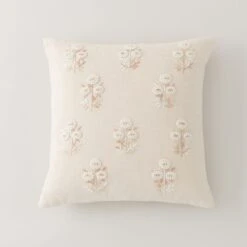 French Knot Floral Cushion Cover -Dunelm 30828686 alt02