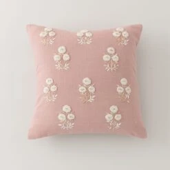 French Knot Floral Cushion Cover -Dunelm 30828687 alt02