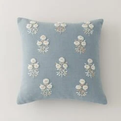 French Knot Floral Cushion Cover -Dunelm 30828688 alt02