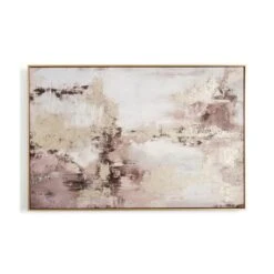 Gold Abstract Framed Canvas -Dunelm 30829134 alt02