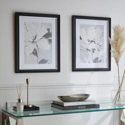 Set Of 2 Luxe Florals Framed Prints