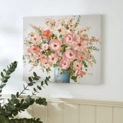 Pink Florals Canvas