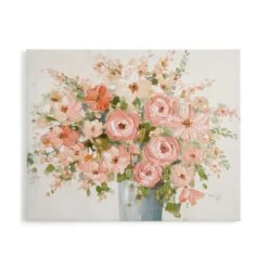 Pink Florals Canvas -Dunelm 30829143 alt02