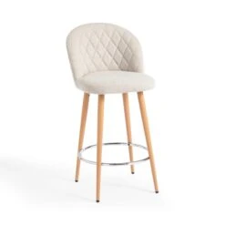 Astrid Counter Height Bar Stool, Fabric -Dunelm 30829683 alt06