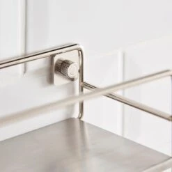 Wall Mounted Storage Towel Rail -Dunelm 30830235 alt01