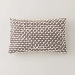 Jersey Bobble Rectangle Cushion 39 Jersey Bobble Rectangle Cushion -Dunelm 30832210 alt02