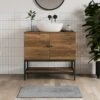 Fulton Vanity Unit, Pine Effect -Dunelm 30832385