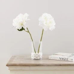 White Stone Vase Filler