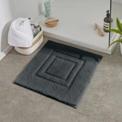 Luxury Cotton Non-Slip Shower Mat -Dunelm 30837132