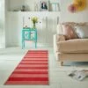 Maggie Striped Washable Runner -Dunelm 30839179