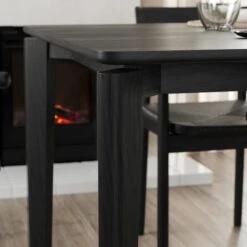 Hudson 6-8 Seater Rectangular Extendable Dining Table, Oak -Dunelm 30843938 alt05