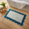 Heart And Soul Scallop Bath Mat -Dunelm 30861630
