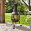 Steel Chimenea -Dunelm 30862897