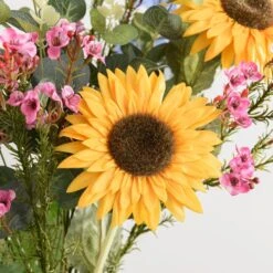 Artificial Multicoloured Wildflower Bouquet -Dunelm 30864049 alt03