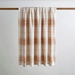 Printed Check Fleece Throw -Dunelm 30864108 alt02