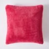 Adeline Faux Fur Cushion Cover -Dunelm 30864117
