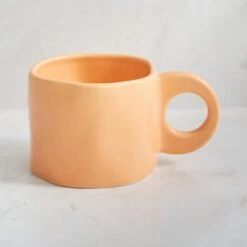 Cali Apricot Mug -Dunelm 30866739 alt02