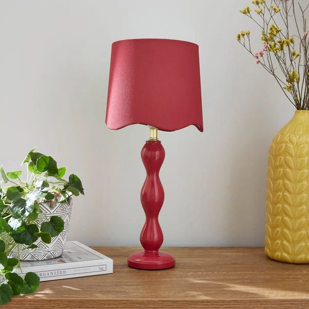 Elsie Tall Scalloped Table Lamp 8 Elsie Tall Scalloped Table Lamp - Image 6
