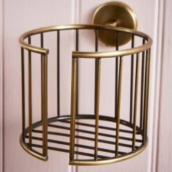 Heart And Soul Toilet Roll Holder -Dunelm 30866958 alt01