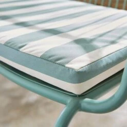 Striped Lilypad Bench Pad -Dunelm 30867484 alt02