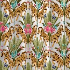 Tiger Shower Curtain -Dunelm 30867933 alt01