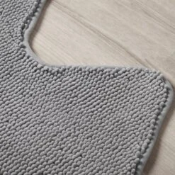 Mini Bobble L Shape Bath Mat -Dunelm 30867970 alt01
