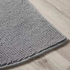 Mini Bobble Semi Circle Bath Mat 33 Mini Bobble Semi Circle Bath Mat -Dunelm 30867972 alt01