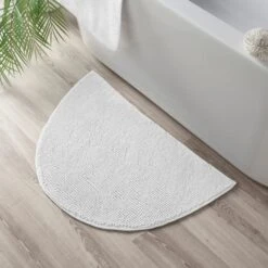 Mini Bobble Semi Circle Bath Mat 29 Mini Bobble Semi Circle Bath Mat -Dunelm 30867976