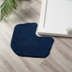 Mini Bobble L Shape Bath Mat -Dunelm 30867978