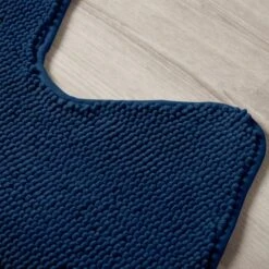 Mini Bobble L Shape Bath Mat -Dunelm 30867978 alt01