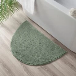 Mini Bobble Semi Circle Bath Mat 23 Mini Bobble Semi Circle Bath Mat -Dunelm 30867994