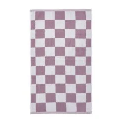 Checkerboard Cotton Towel -Dunelm 30868017 alt01