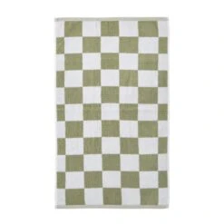 Checkerboard Cotton Towel -Dunelm 30868020 alt01