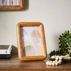 Rounded Edge Solid Wood Photo Frame -Dunelm 30868072