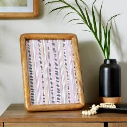 Rounded Edge Solid Wood Photo Frame -Dunelm 30868073