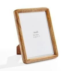 Rounded Edge Solid Wood Photo Frame -Dunelm 30868073 alt02