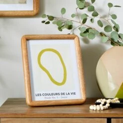 Rounded Edge Solid Wood Photo Frame -Dunelm 30868074