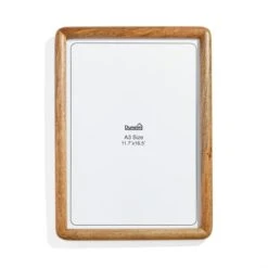 Rounded Edge Solid Wood Photo Frame -Dunelm 30868077 alt03