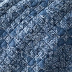 Edie Blue Bedspread -Dunelm 30868260 alt02