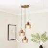 Auburn 3 Light Cluster Ceiling Light -Dunelm 30868913