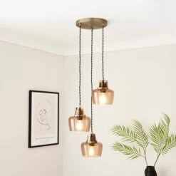 Auburn 3 Light Cluster Ceiling Light