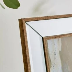 Mirror And Wood Effect Photo Frame -Dunelm 30868967 alt01