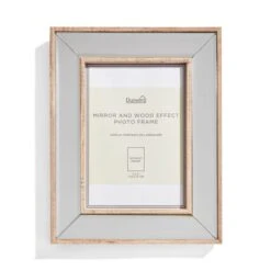 Mirror And Wood Effect Photo Frame -Dunelm 30868973 alt03