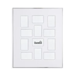 Skinny Metal Multi Photo Frame 19 Skinny Metal Multi Photo Frame -Dunelm 30868976 alt02