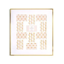 Skinny Metal Multi Photo Frame 13 Skinny Metal Multi Photo Frame -Dunelm 30868998 alt02