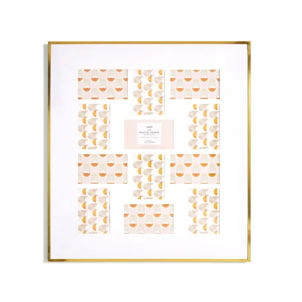 Skinny Metal Multi Photo Frame 5 Skinny Metal Multi Photo Frame - Image 3