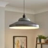 Spun Metal Easy Fit Pendant Shade 2 Spun Metal Easy Fit Pendant Shade -Dunelm 30869130