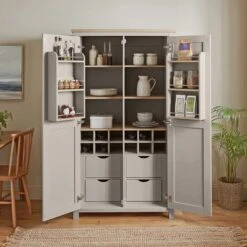 Olney Kitchen Larder Unit -Dunelm 30869176